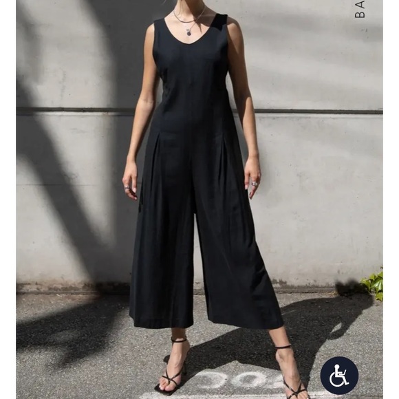 OAK + FORT Linen Blend Jumpsuit XS - Picture 3 of 9